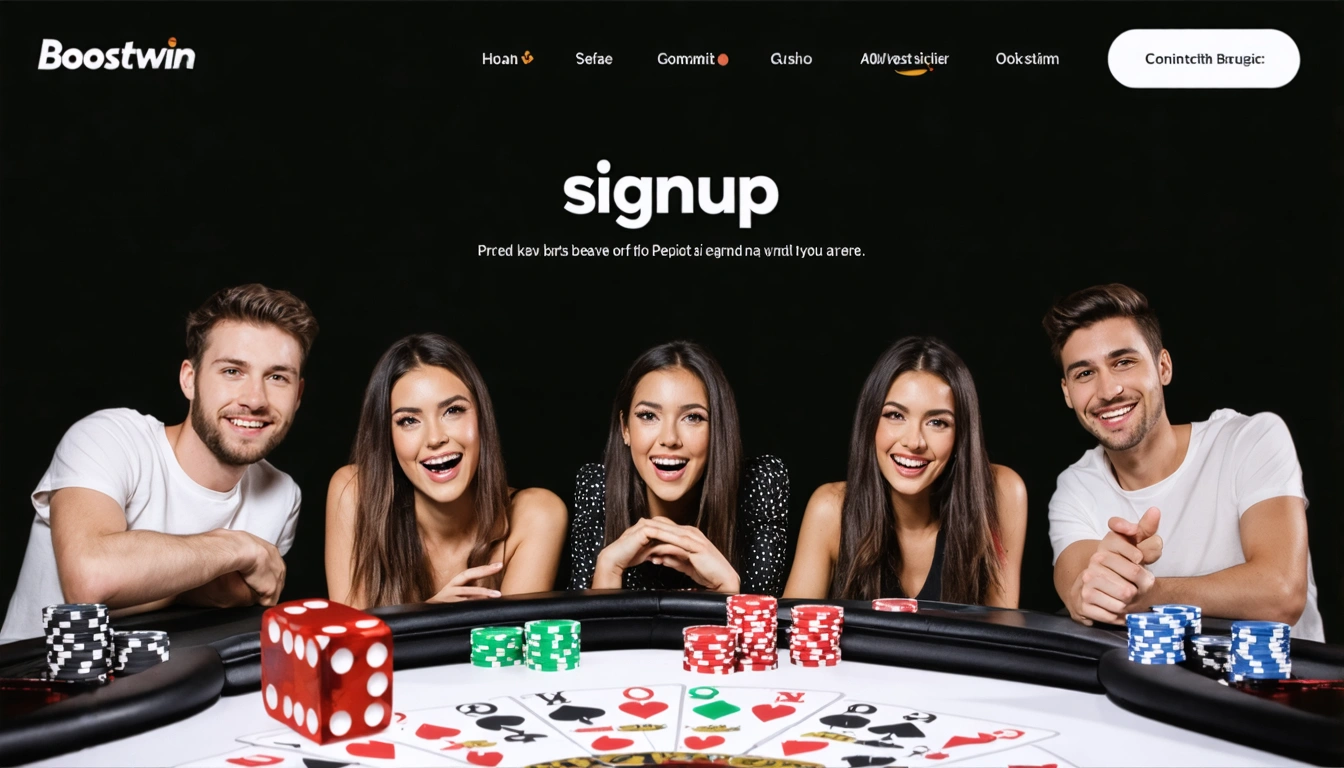 signup Boostwin
